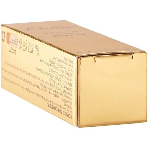 🆕 Metallic Shine Dark Red Lipstick Moisturizing Creamy Formula Vegan Lip Color - Picture 11 of 11